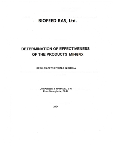 First page of the research document
